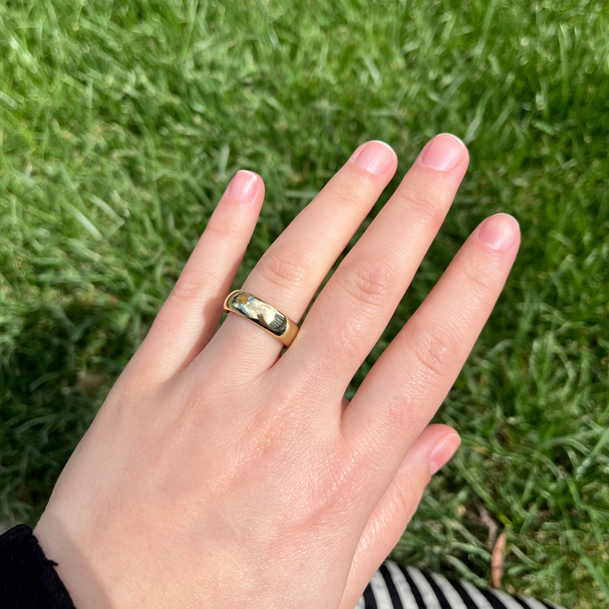 14K 6mm Alyans Altın Kaplama